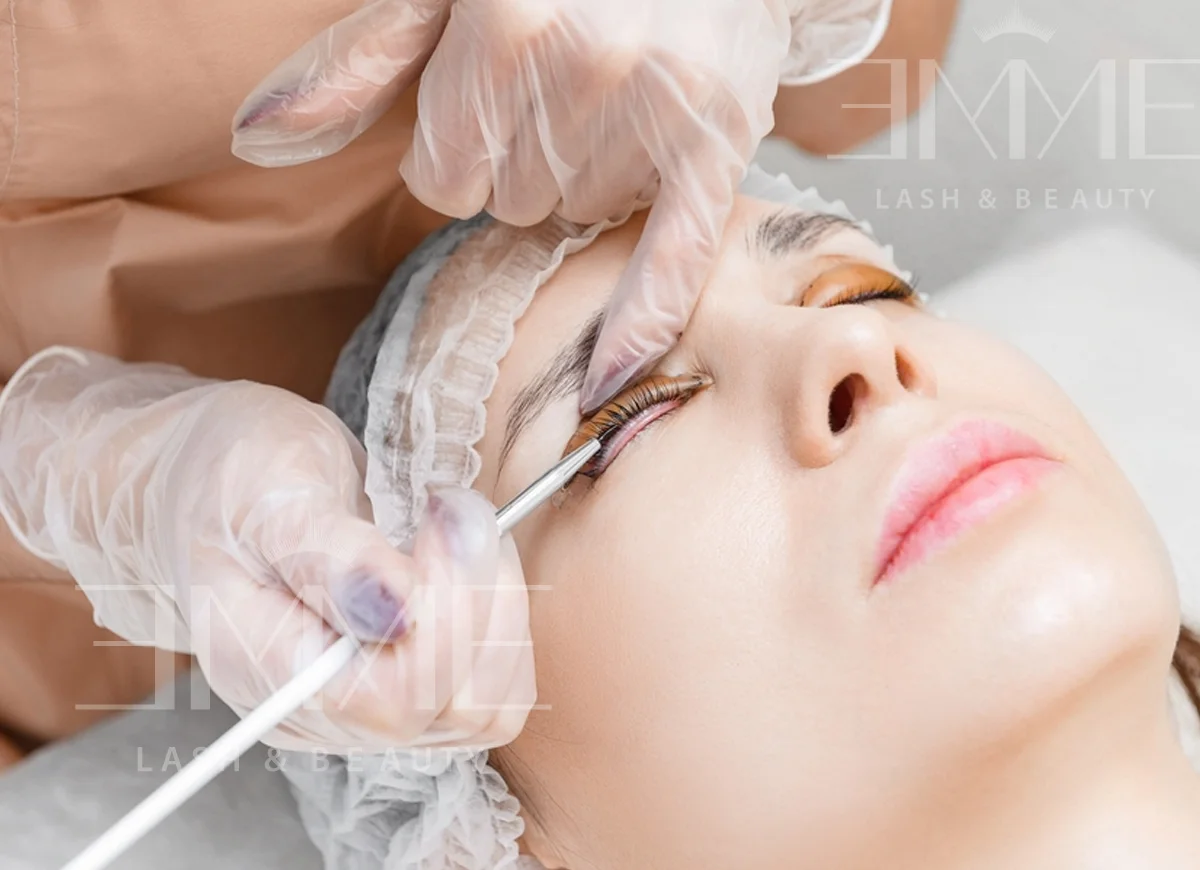 Korean eye lash lift at EMME Lash & Beauty